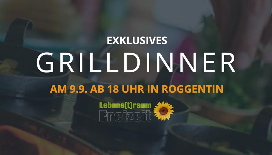 Teilnahme am exklusiven Grilldinner